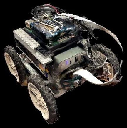 Photogrammetry scan of the Raspberry Pi rover