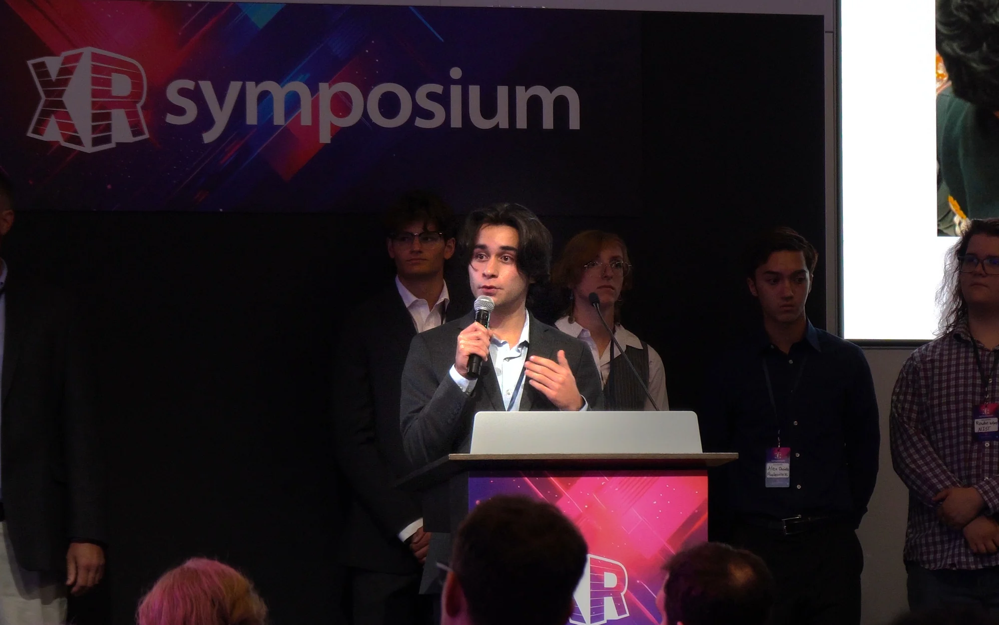 Ben speaking at the Johns Hopkins APL XR Symposium, July 2025